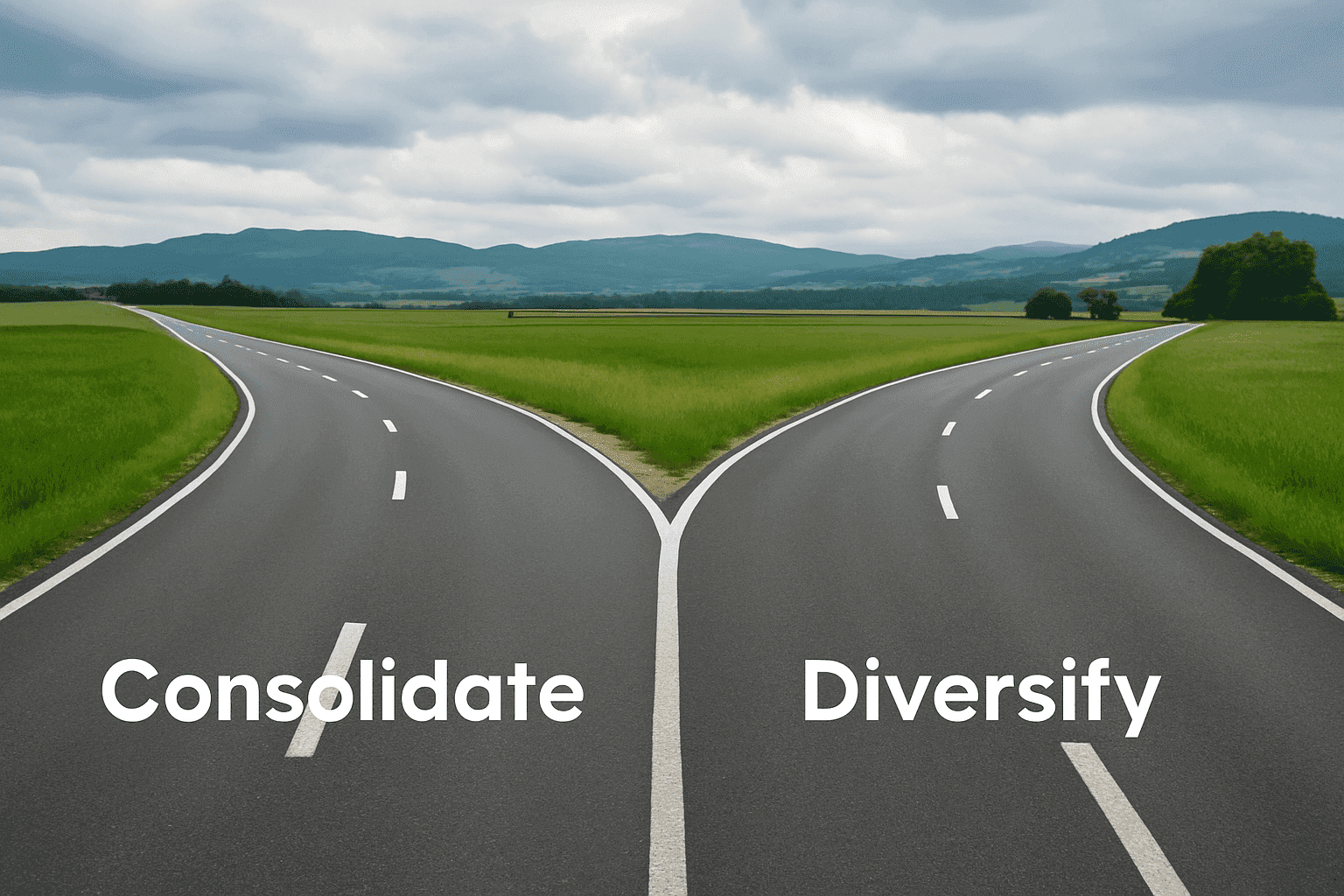 Consolidate-Diversify