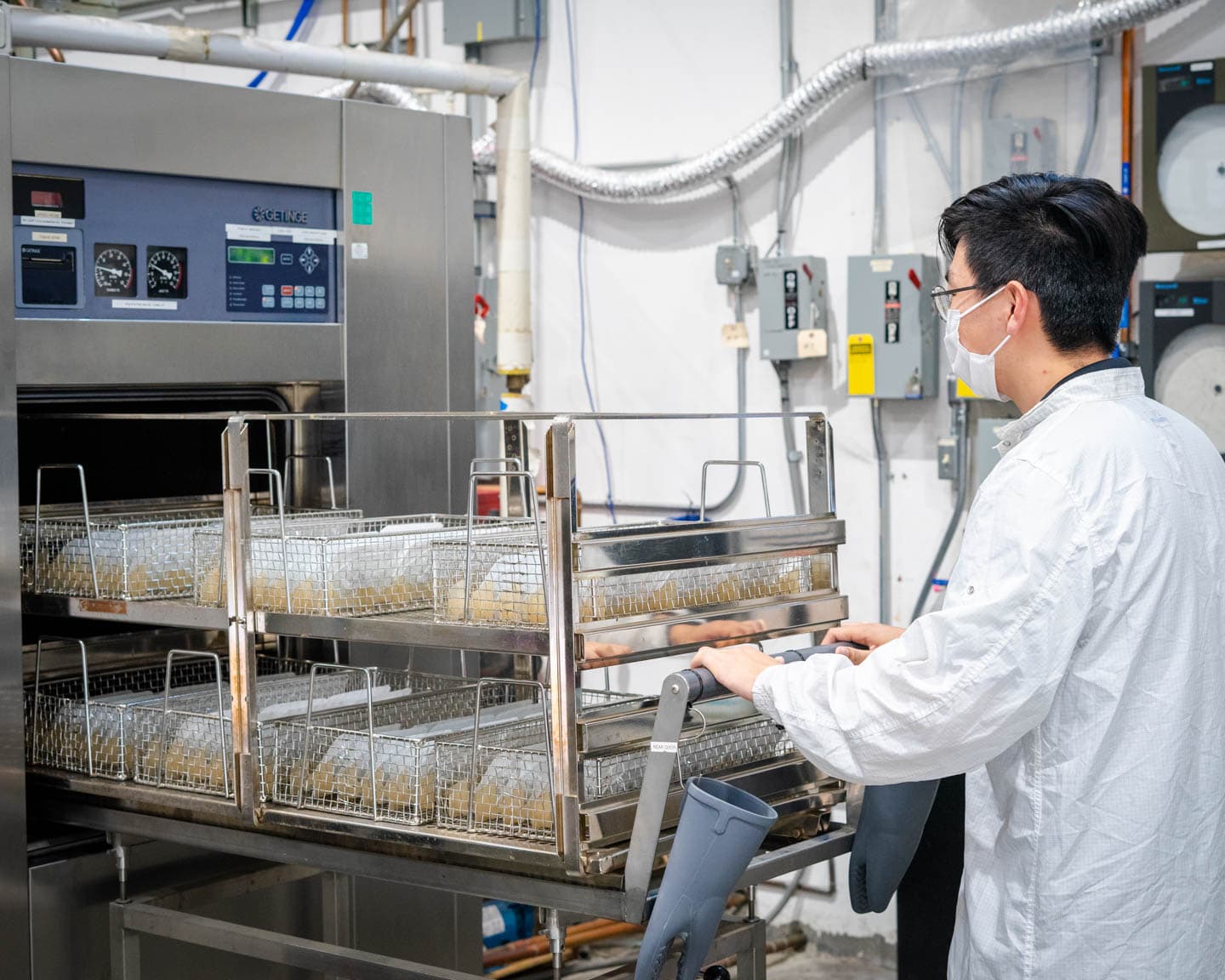 In-House Steam Sterilization for Drug Delivery Components