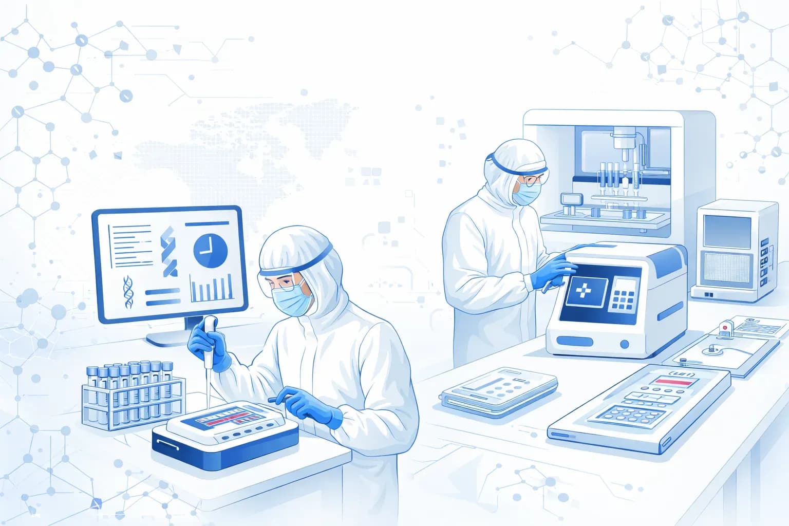 Medical device assembly with FDA compliance certainty