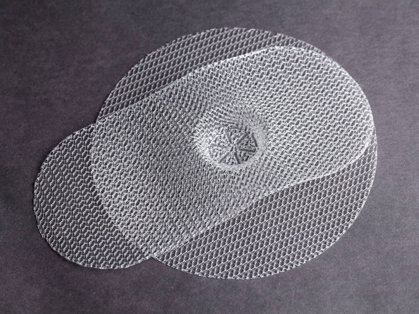 Textile Formed Mesh Assembly